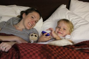 Chillin' at the hotel